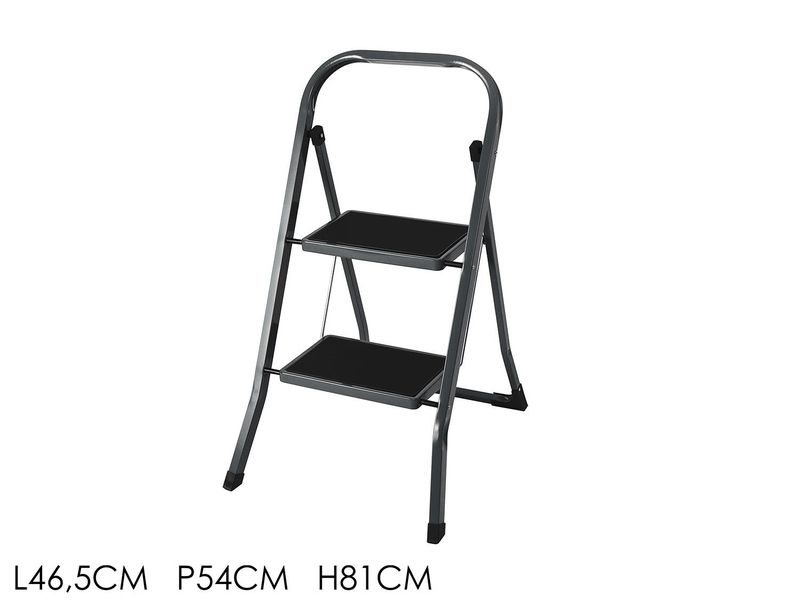 SGABELLO ACCIAIO EASYCLIMB 2 GRADINI