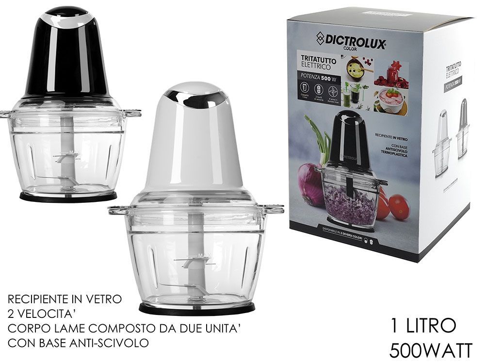 TRITATUTTO ELET. 1LT 500W 2ASS