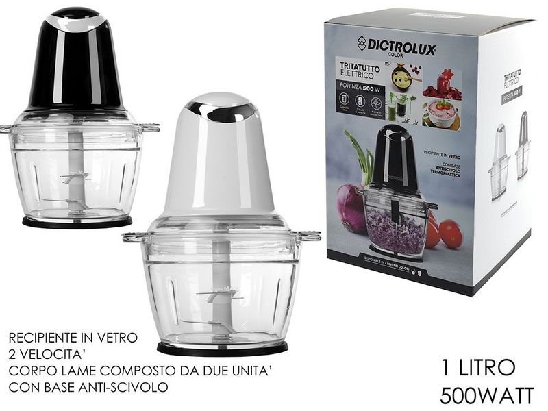 TRITATUTTO ELET. 1LT 500W 2ASS