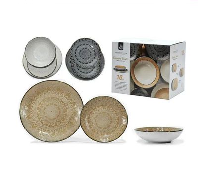 SERVIZIO TAVOLA 18PZ GAONAS SANDY MIX