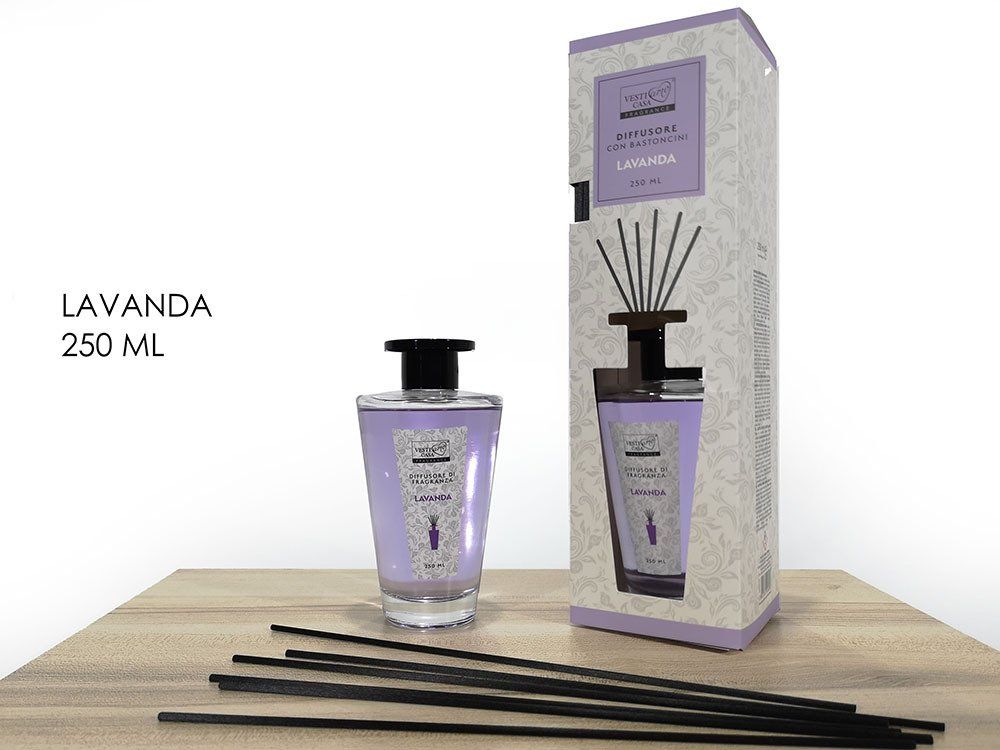 PROFUMATORE AMBIENTE CON BASTONCINI 250ml LAVANDA