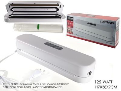 MACCHINA SOTTOVUOTO 125W 2in1