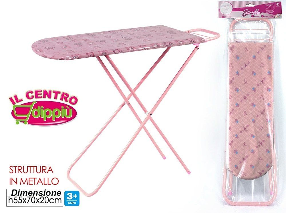 STIRELLA - ASSE DA STIRO ROSA METALLO 2A