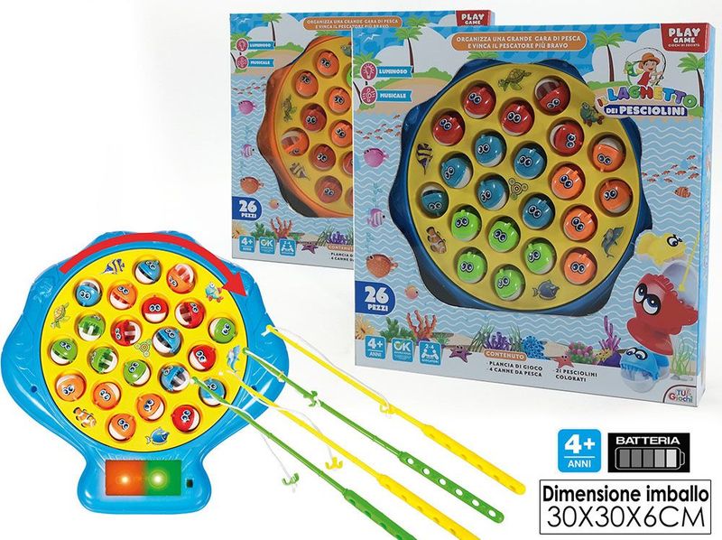 IL LAGHETTO DEI PESCIOLINI B/O 26PZ 2ASS