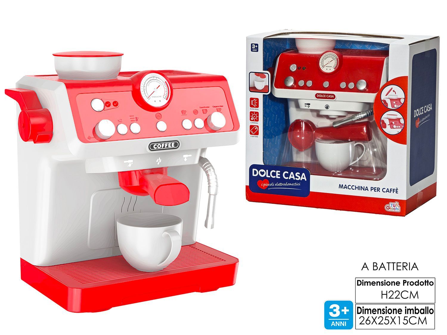 DOLCE CASA-MACCHINA PER CAFFE' B/O