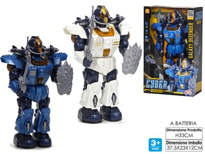 ROBOT CYBER WARRIOR B/O 2ASS