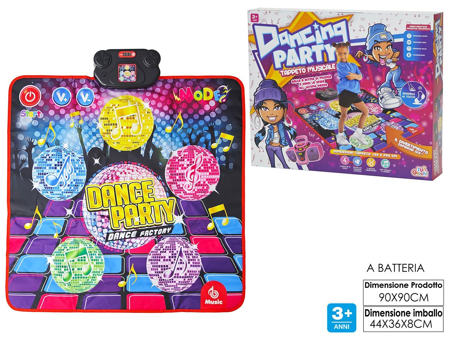 DANCING PARTY-TAPPETO MUSICALE