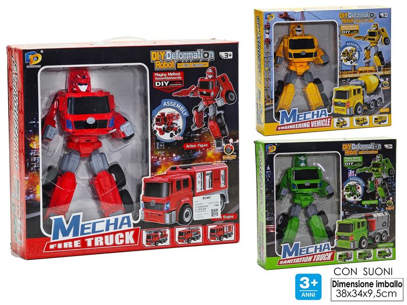 ROBOT TRASFORMABILE TRY-ME 3ASS