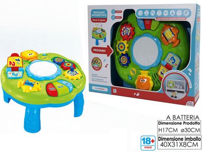 TAVOLINO INTERATTIVO TRY-ME LU/MUS.