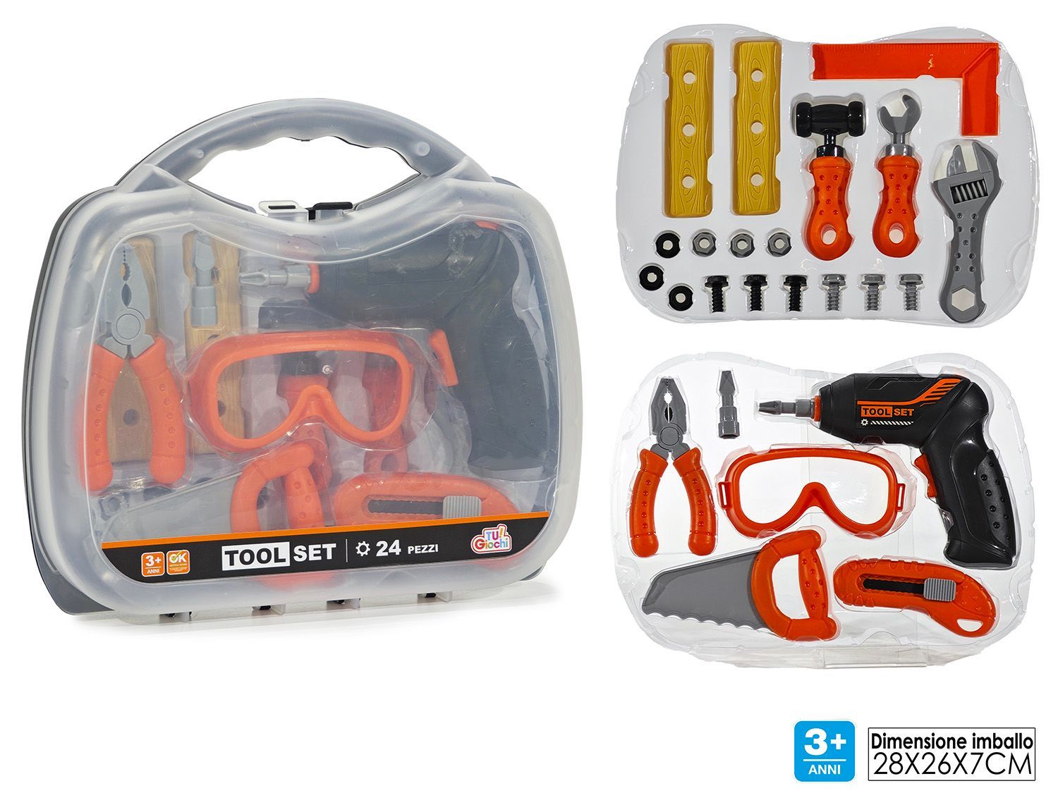 TOOL SET - VALIGETTA ATTREZZI 24PZ 2ASS