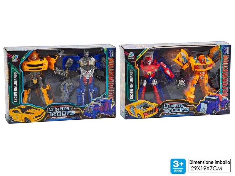 ROBOT TRASFORMABILE 2ASS