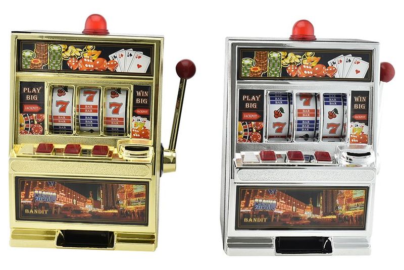 GIOCO SLOT MACHINE A BATT.24X16X30CM 2ASS
