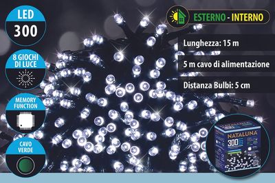 LED SERIE 300 MEMORY 8F.USO EST.BIANCO LED SERIE 300 MEMORY 8F.USO EST.BIANCO