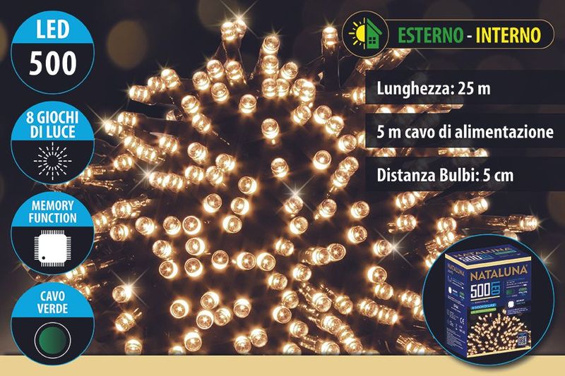 SERIE 500LED MEMORY USO EST.8F.CALDA
