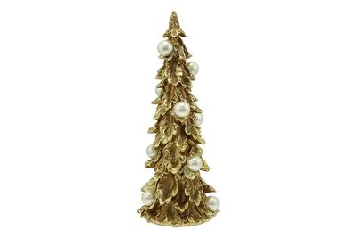 ALBERO IN RESINA 13,8X13,5X33,5CM M.013 ORO