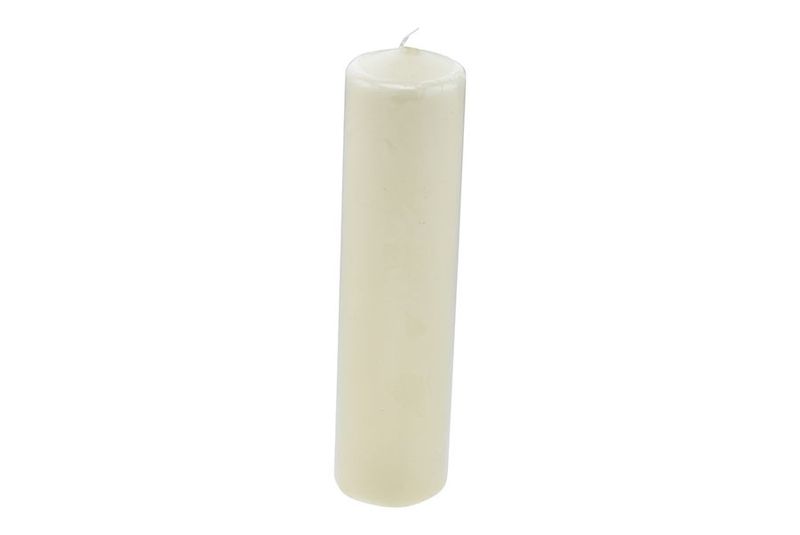CANDELA PILLAR DIA.5XH.10CM PANNA