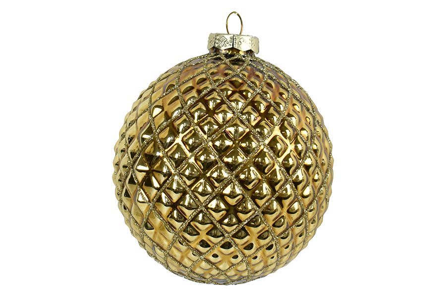 SFERA VETRO 8CM M.233 ORO