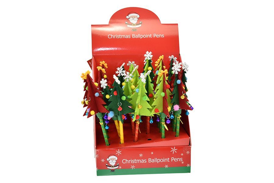 PENNE NATALIZIE 18CM M.016 6ASS IN DISPLAY