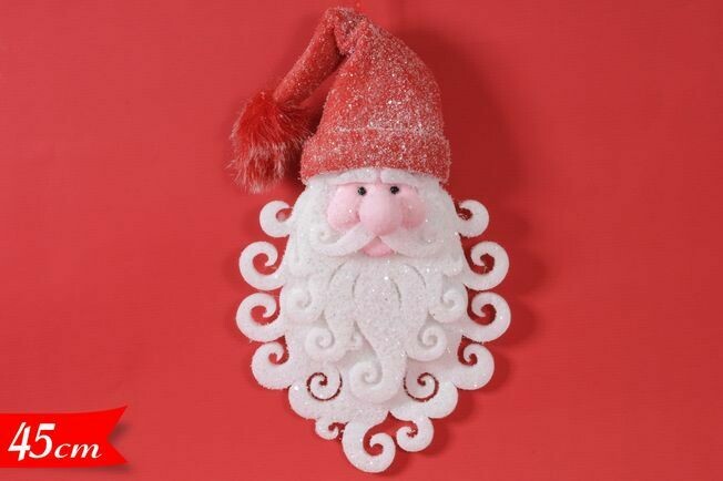 BABBO NATALE DECORAZIONE 45CM