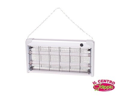 ZANZARIERA MOSCA KILLER ALLUMINIO 30W 220V 50X6.5X26CM