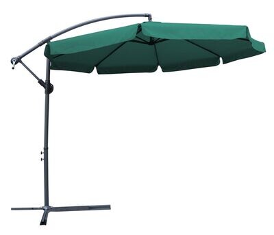 OMBRELLONE LAMPARA DIAMETRO MT.3 COL VERDE