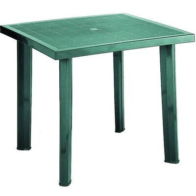 TAVOLO FIOCCO BIANCO O VERDE CM.80X75X72 X1 TAVOLO FIOCCO BIANCO O VERDE CM.80X75X72 X1