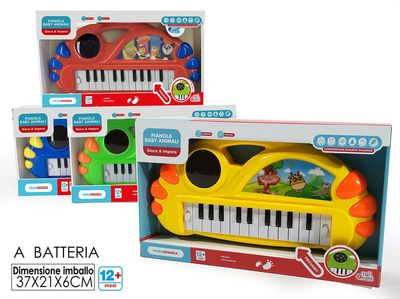 PIANOLA BABY ANIMALI TRY-ME 4 ASS PIANOLA BABY ANIMALI TRY-ME 4 ASS