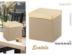 SCATOLA QUADRATA ORO