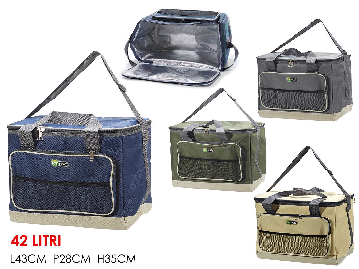 BORSA TERMICA 42 LT ALLUMINIO