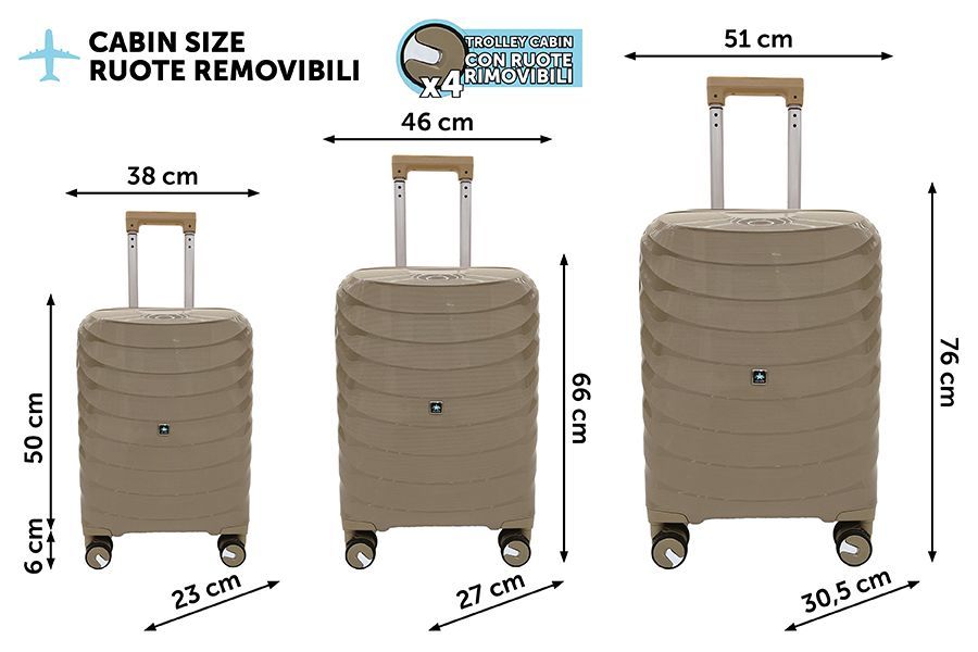 TROLLEY LIBERTY BIG M.185 TORTORA