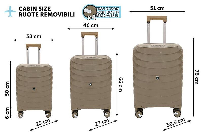 TROLLEY LIBERTY BIG M.185 TORTORA