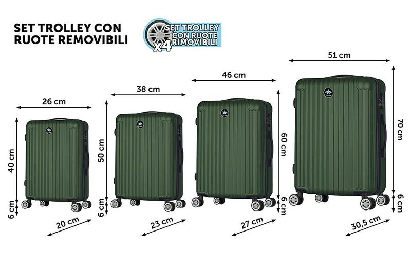 TROLLEY BIG RAITO VERDE SC