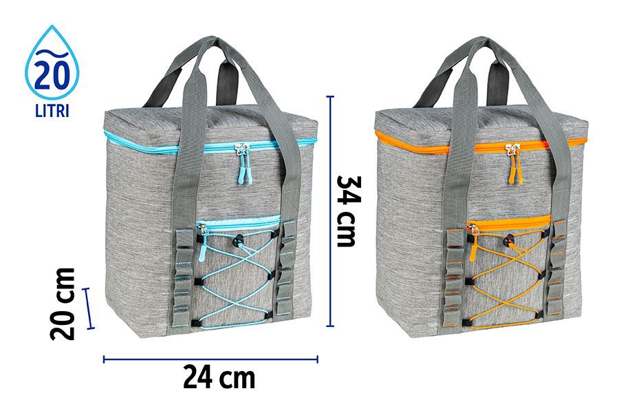 BORSA FRIGO 29X20X34CM 20L 5MM 3ASS