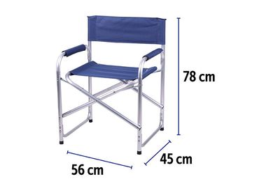 SEDIA REGISTA OXF/ALL 24MM 56X48X78 BLU