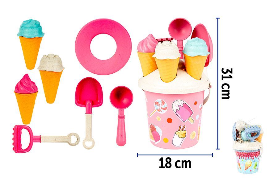 SET 9PZ GHIOCHI MARE 18X12X31CM M.407 2ASS SET 9PZ GHIOCHI MARE 18X12X31CM M.407 2ASS