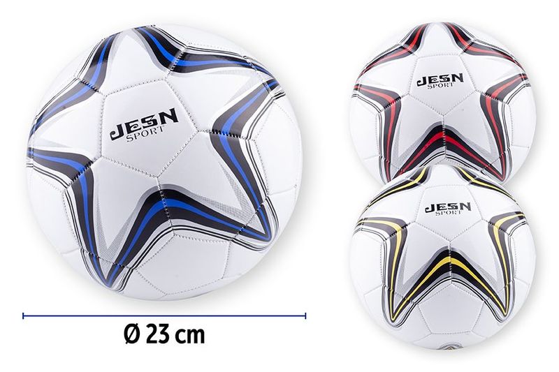 PALLONE DA CALCIO PVC CUCITO 280GR TAG.5 3COL