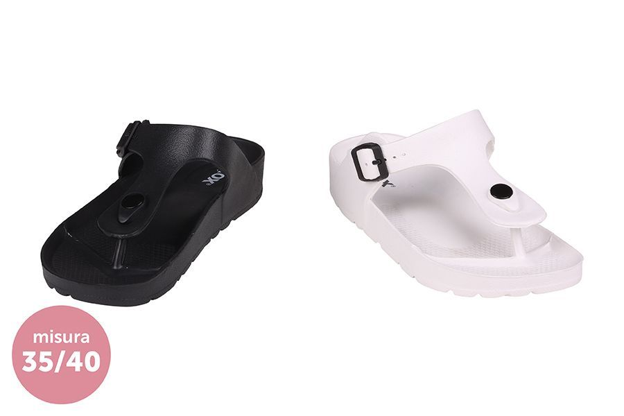 SANDALO INFRADITO DONNA 35-40 M.252 2COL.ASS