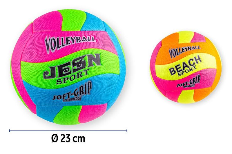 PALLONE DA VOLLEY CUCITO 280GR TAG.5 3COLORI