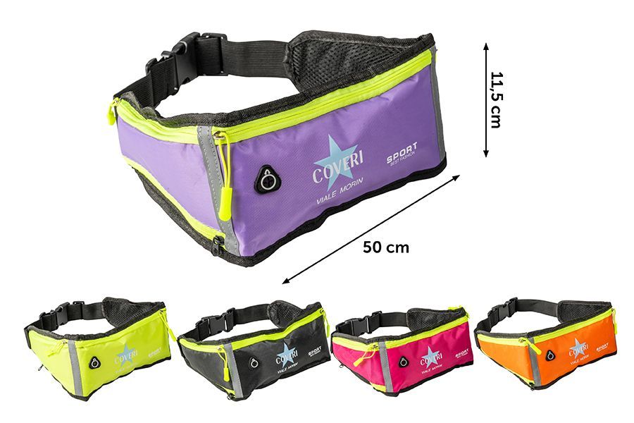 MARSUPIO POLIESTERE 50X11,5CM COVERI  5ASS