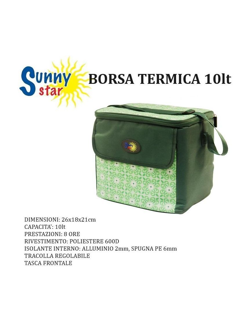 BORSA TERMICA 10lt V.MEDINA BAULETTO BORSA TERMICA 10lt V.MEDINA BAULETTO