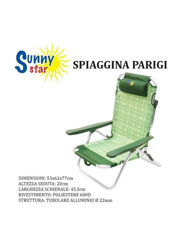 SPIAGGINA PARIGI V.MEDINA 53x62x77 ALL