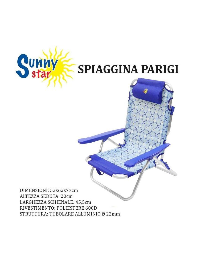 SPIAGGINA PARIGI C.MEDINA 53x62x77 ALL