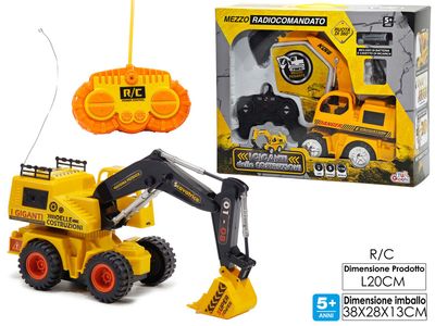COSTRUZIONI-ESCAVATORE R/C 5 FUNZIONI COSTRUZIONI-ESCAVATORE R/C 5 FUNZIONI