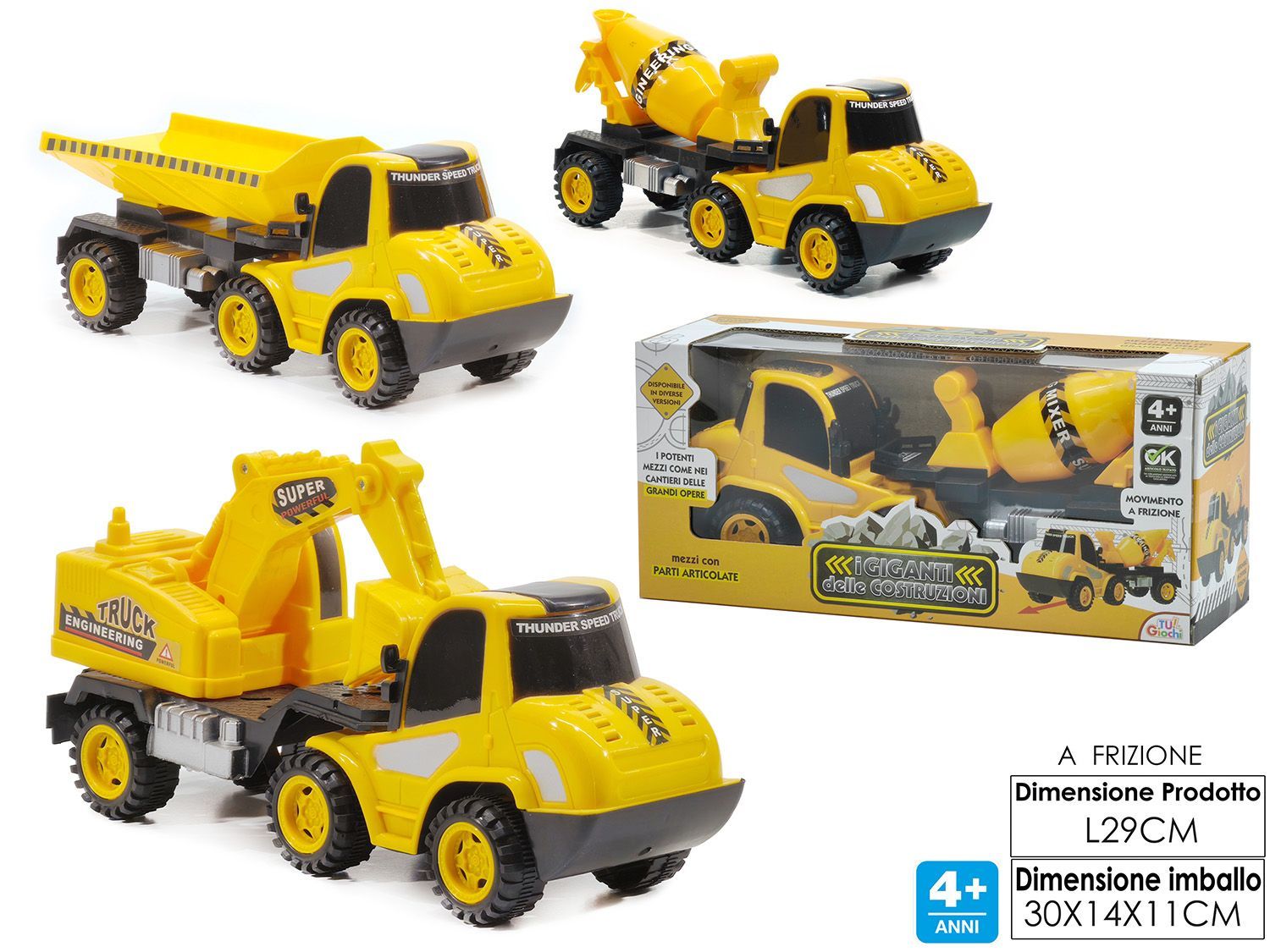 AUTOMEZZO LAVORO A FRIZIONE 4ASS AUTOMEZZO LAVORO A FRIZIONE 4ASS