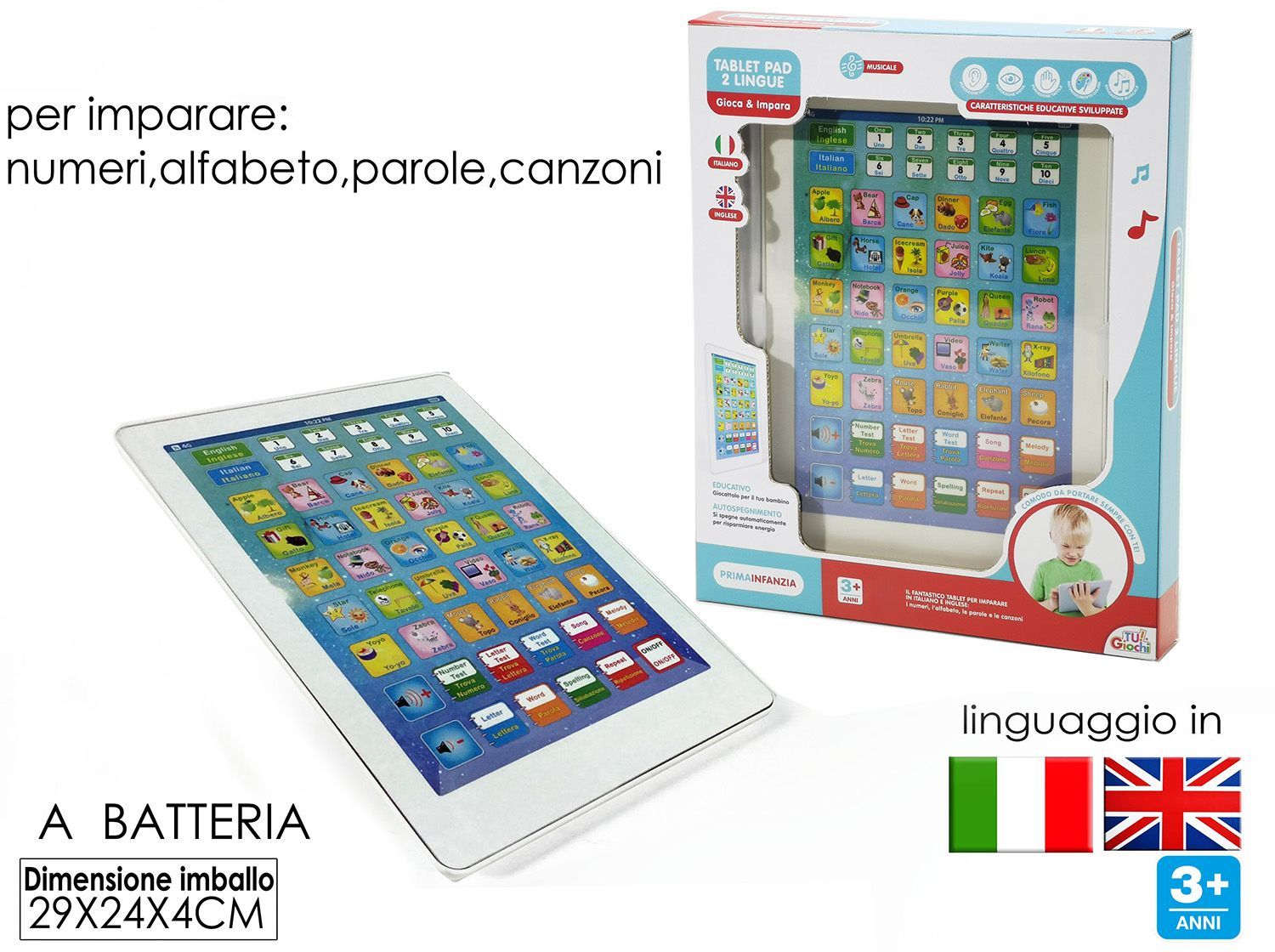 TABLET PAD 2 LINGUE TABLET PAD 2 LINGUE