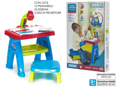 SUPER LAVAGNA C/PROIETTORE B/O LUCE SUPER LAVAGNA C/PROIETTORE B/O LUCE