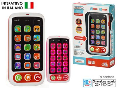 RING'O SMARTPHONE PARLANTE ITA RING'O SMARTPHONE PARLANTE ITA