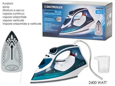FERRO DA STIRO CERAMICA 2400W