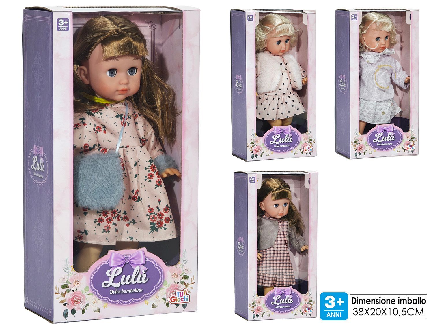 LULU' DOLCE BAMBOLINA 4ASS LULU' DOLCE BAMBOLINA 4ASS