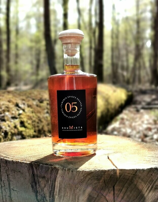 05 - RhuMista tamarin et épices suaves - 50CL 36°